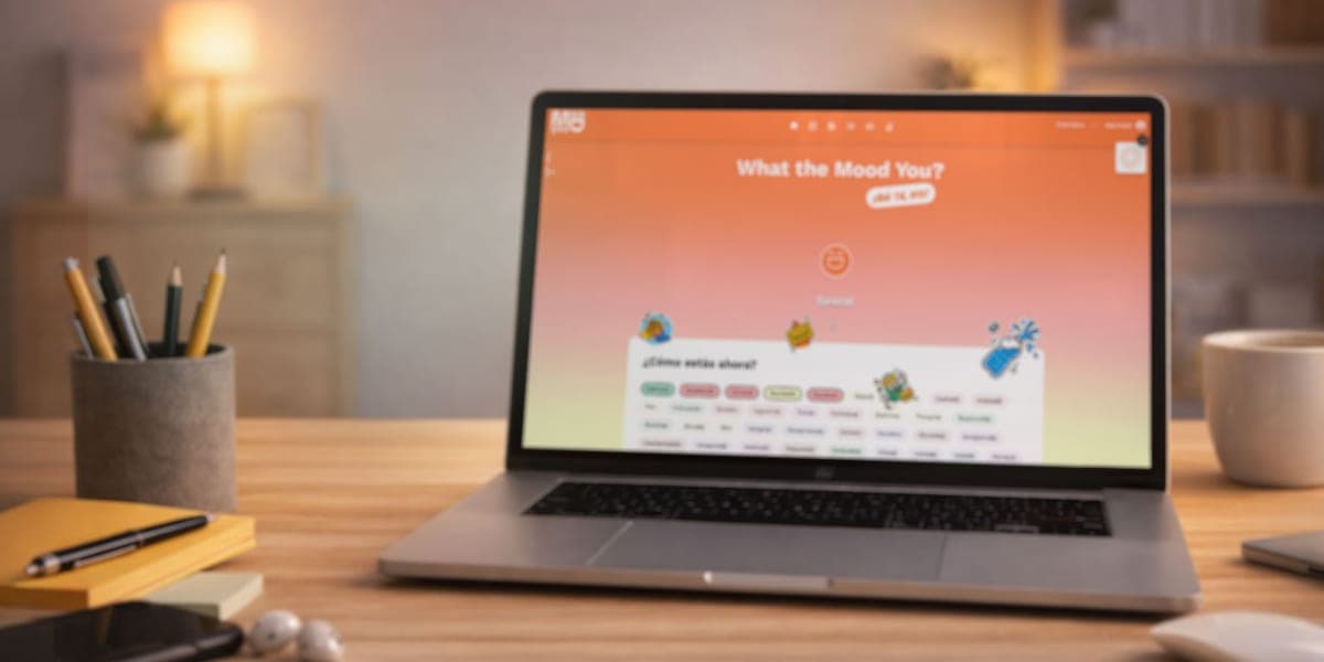 Mood You — web app for emotional wellbeing in the classroom for students aged 14 to 18